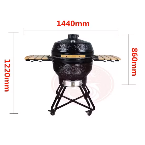 Fábrica de China Diferentes tamaños y diferentes colores pueden elegir Big Green Egg Grill